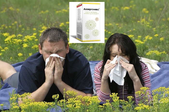 Состав каплей Аллергоникс от аллергии