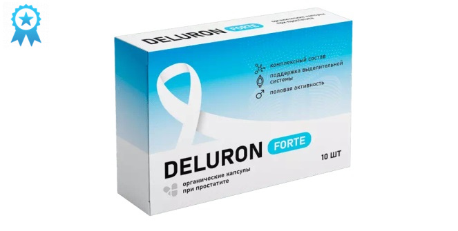 Капсулы Deluron от простатита