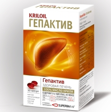 KrilOil Гепактив для здоровья печени