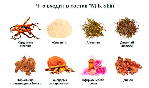 состав Milk skin