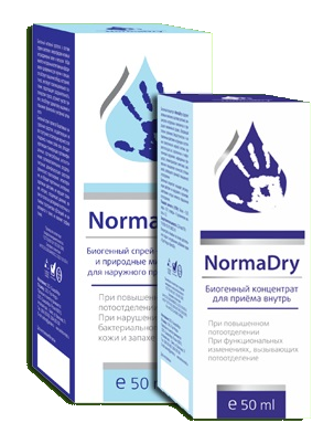 NormaDry (НормаДрай) препарат от гипергидроза