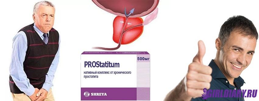 Направленность действия комплекса Prostatitum