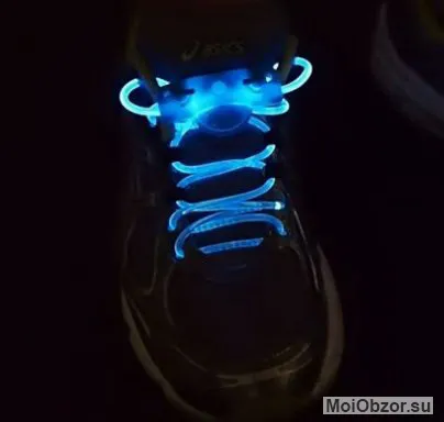 Мерцающие светодиодные шнурки