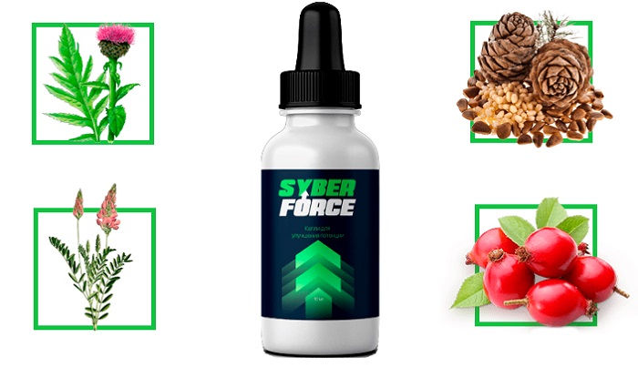 Syber Force от импотенции: создан на основе рецепта "любовного напитка" сибирских охотников!