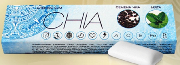 Жвачка для похудения Chia Gum купить